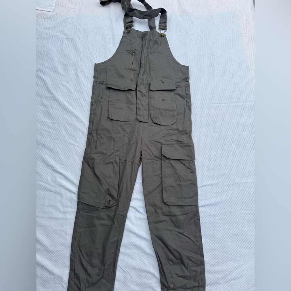 Unisex Gray Overalls .Cargo .